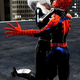 Illustration for article titled Tricia Helfer Purrs For Spider-Man